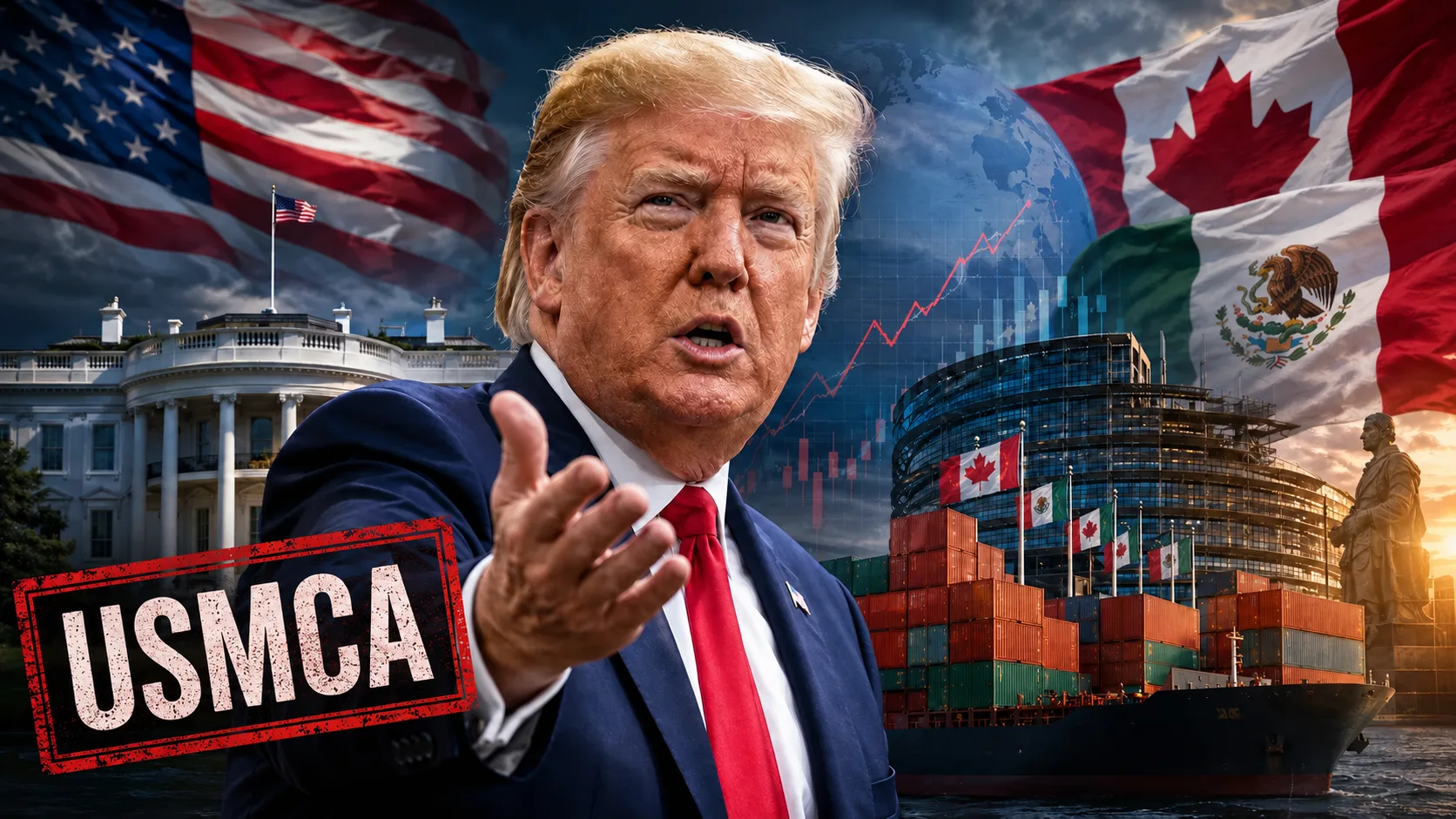 United States and Canada amid trade tensions under President Donald Trump