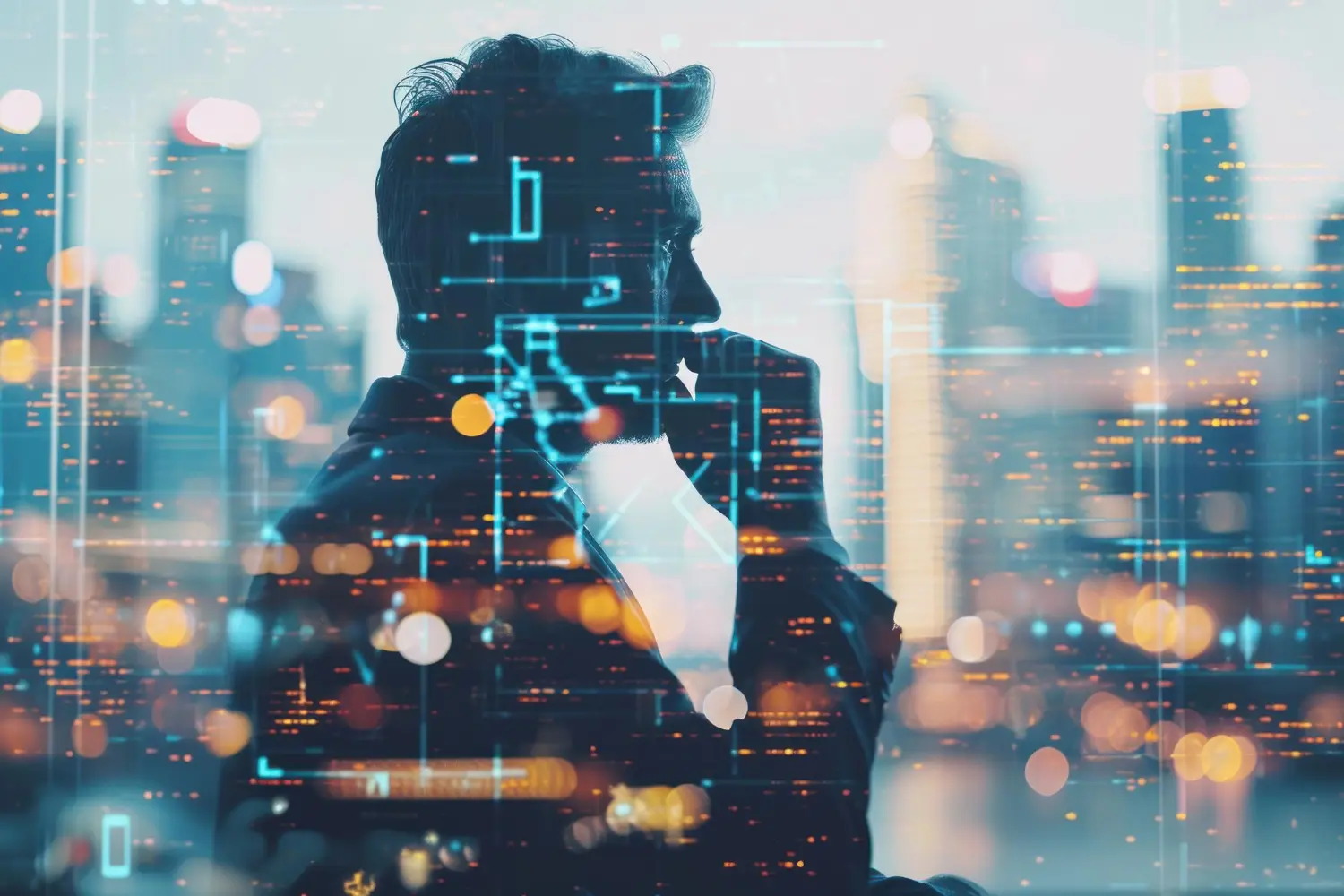 Business and artificial intelligence technology