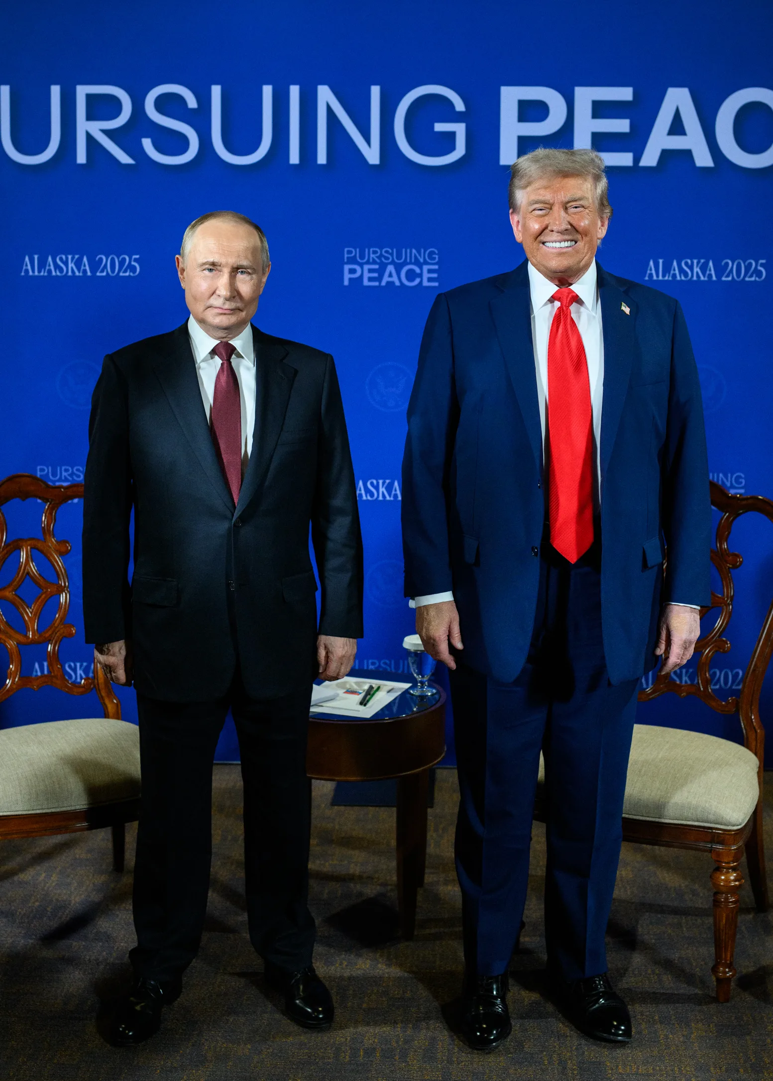US President Donald Trump and Russian President Vladimir Putin