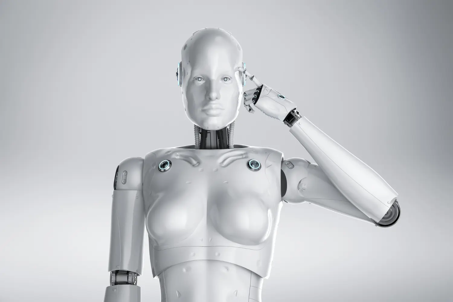 Humanoid robot and artificial intelligence in retail
