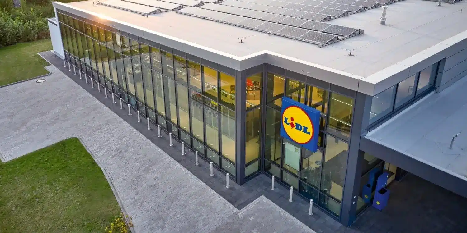 Lidl store in Poland