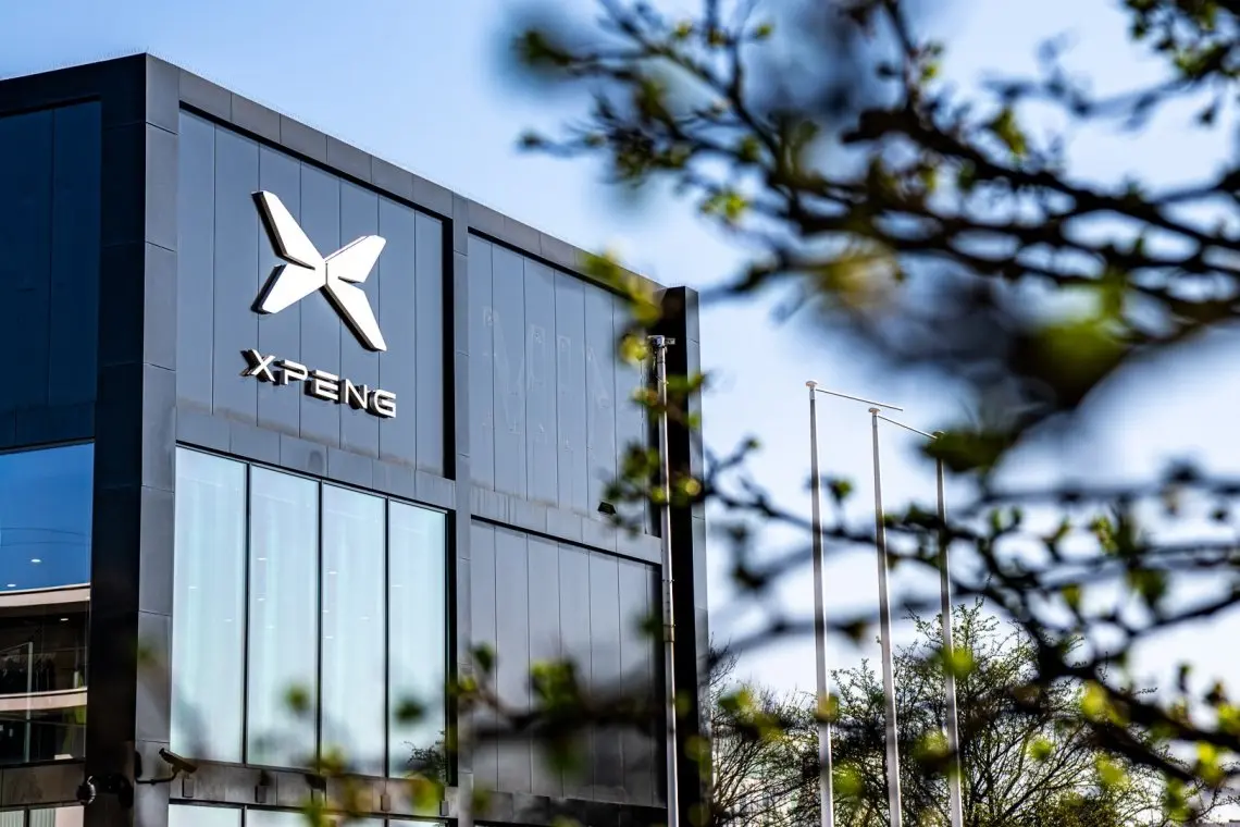 XPENG showroom in Krakow